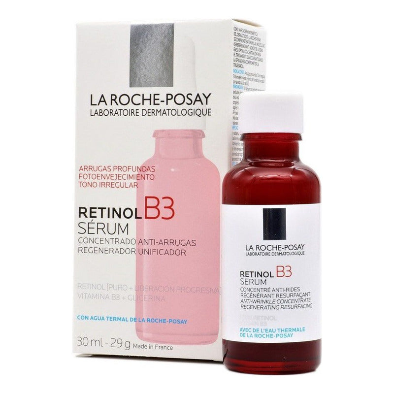 Serum Antiarrugas Retinol B3 30ml La Roche-posay Noche Para Todo Tipo De Piel De 30ml/30g 30+ Años