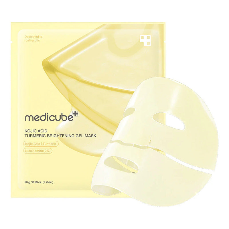 Mascarilla Gel Iluminadora Cúrcuma Pack 4x28g | Luminosidad Todo Tipo De Piel