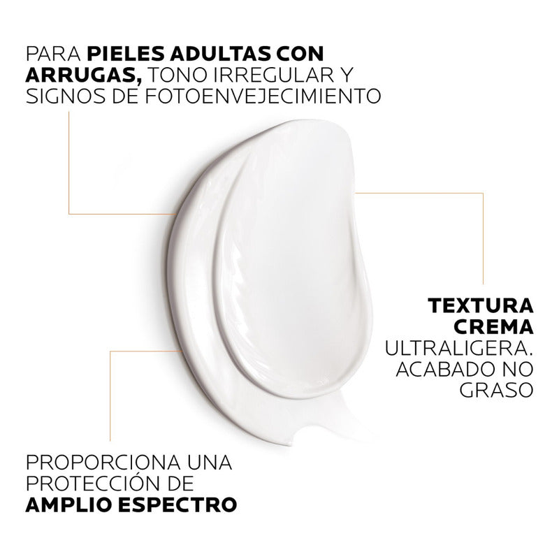 Protector Solar Anthelios Age Corrector Sin Color 50ml