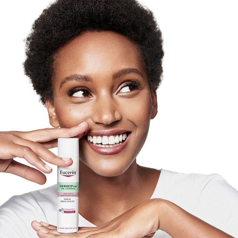Eucerin Dermopure Oil Control Serum Triple Efecto Antibrillo Tipo De Piel Grasa 40 Ml