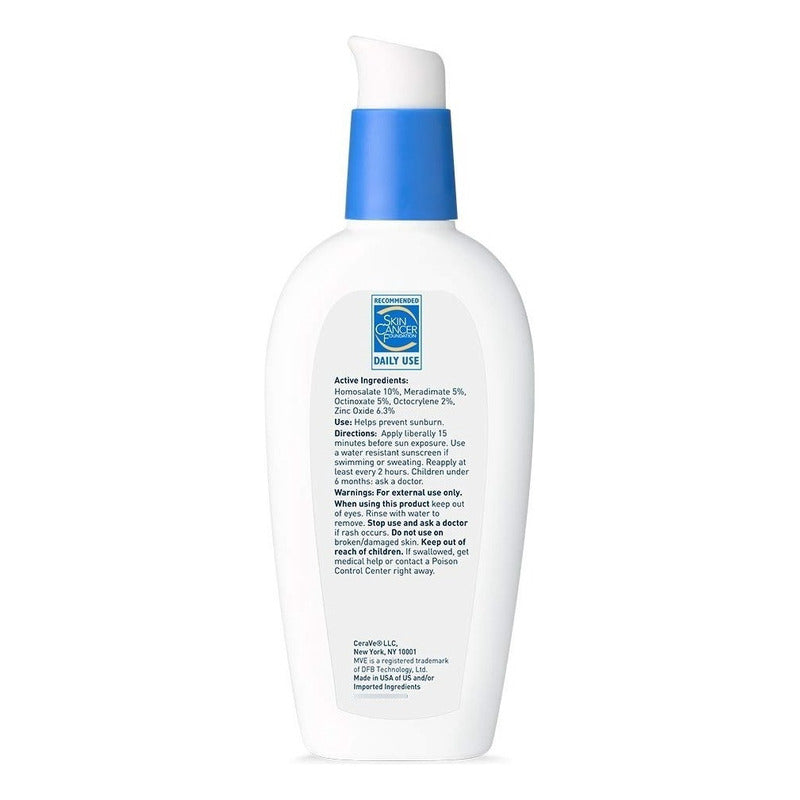 Cerave Am Loción Hidratante Facial Sin Aceite Spf 30
