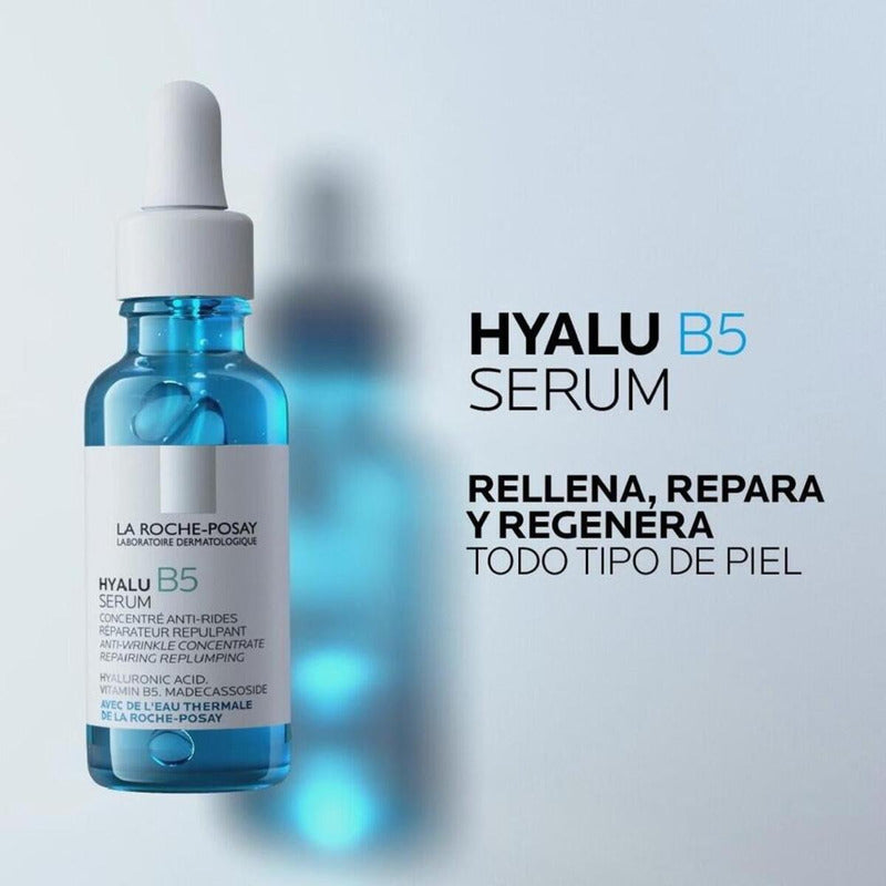 Serum Facial La Roche Posay Hyalu B5 Acido Hialuronico Antiarrugas Tratamiento Antiedad Piel Sensible 30ml