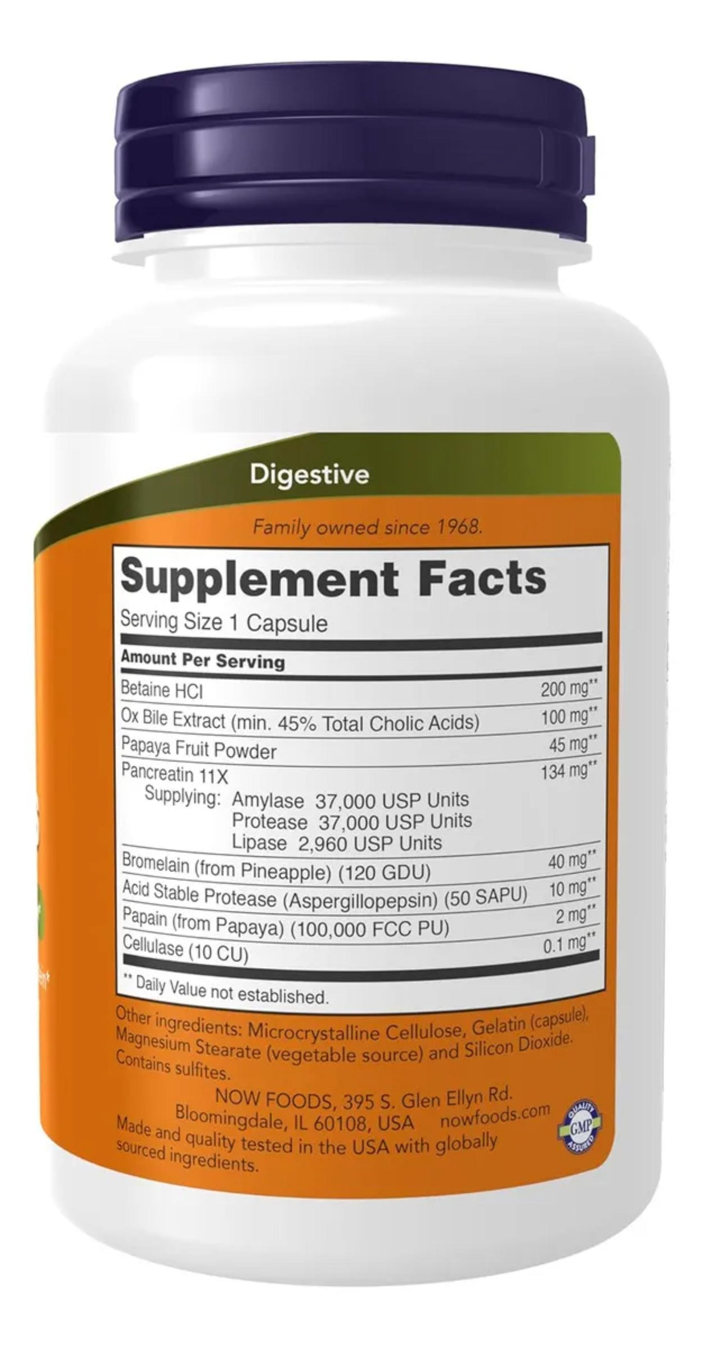 Now Foods Super Enzymes – 90 Cápsulas | Apoyo digestivo completo
