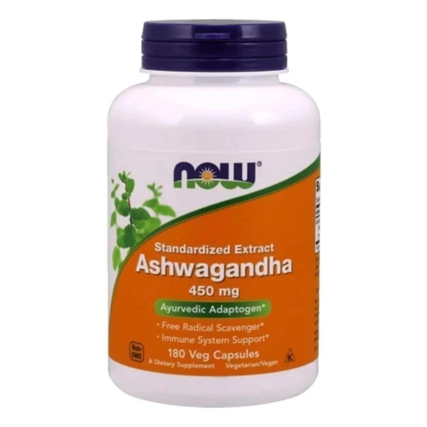 Ashwagandha 450 mg – 180 Cápsulas Vegetarianas | Now Foods