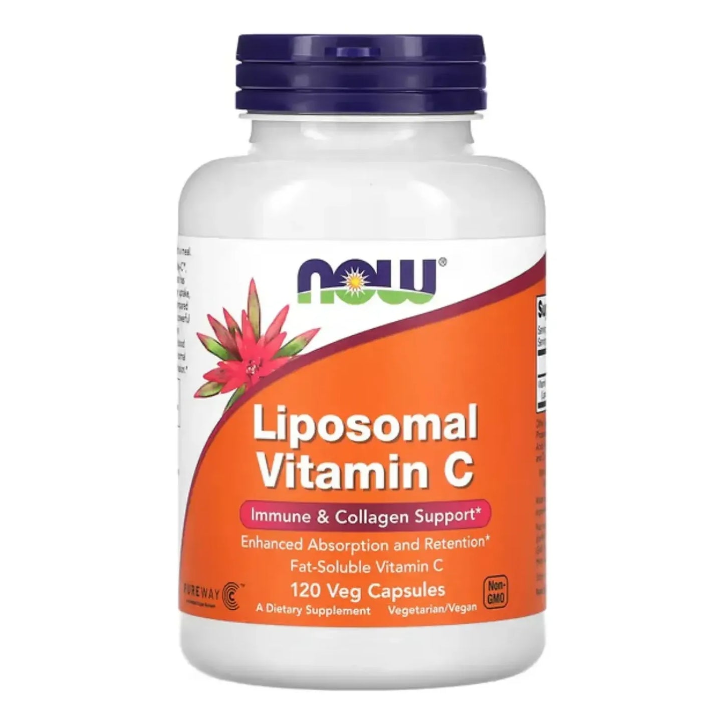 Vitamina C Liposomal en Cápsulas – 120 cápsulas | Now Foods