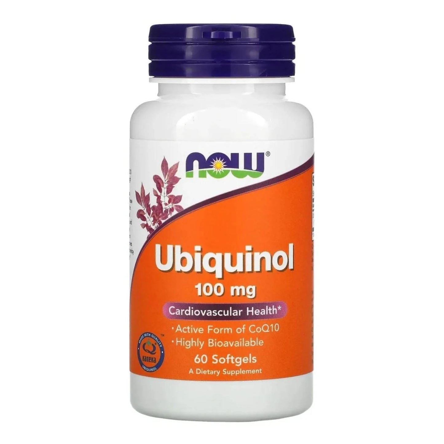Now Ubiquinol 100 mg 60 cápsulas blandas | CoQ10 en su forma activa
