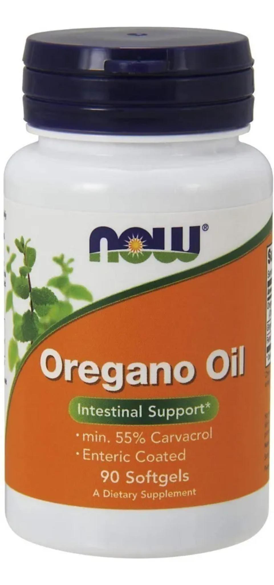 Aceite de Orégano en Cápsulas – 90 Cápsulas Blandas | Now Foods