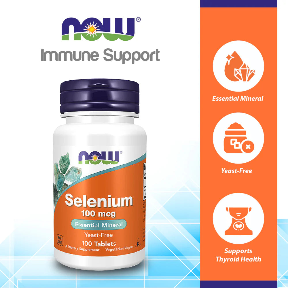 Selenio 200 mcg – 90 Cápsulas Vegetales | Now Foods