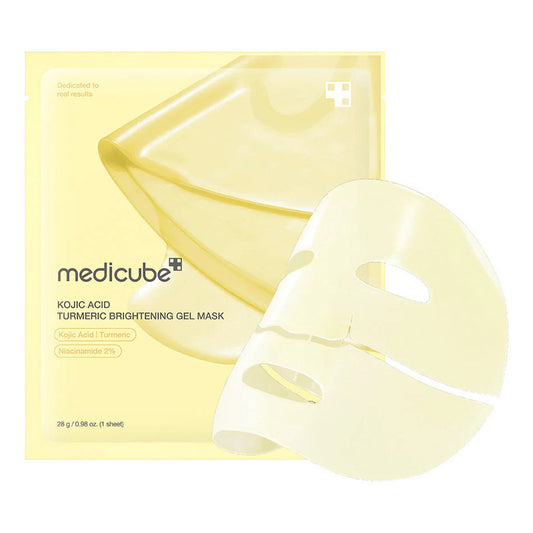 Mascarilla Gel Iluminadora Cúrcuma Pack 4x28g | Luminosidad Todo Tipo De Piel