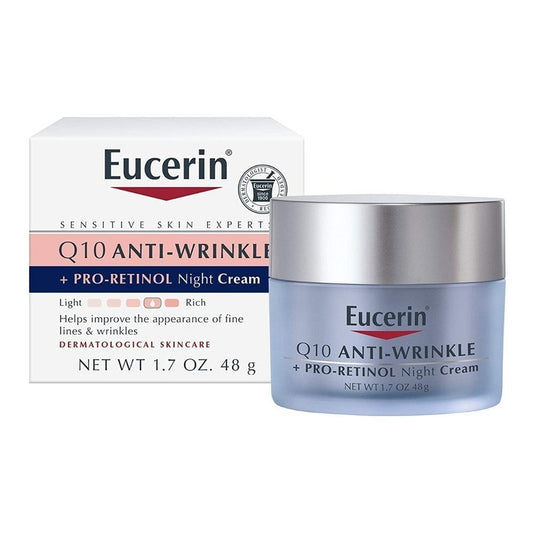 Eucerin Q10 Crema De Noche Antiarrugas Con Pro-retinol