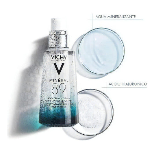 Gel/serum Mineral 89 Sérum Fortalecedor Facial Vichy Día/noc