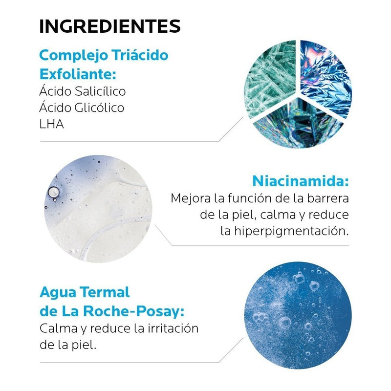 Sérum Ultra Concentrado La Roche-posay Effaclar Día/noche Para Piel Grasa De 30ml/30g 16 Años
