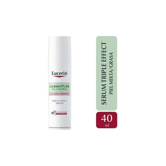 Eucerin Dermopure Oil Control Serum Triple Efecto Antibrillo Tipo De Piel Grasa 40 Ml