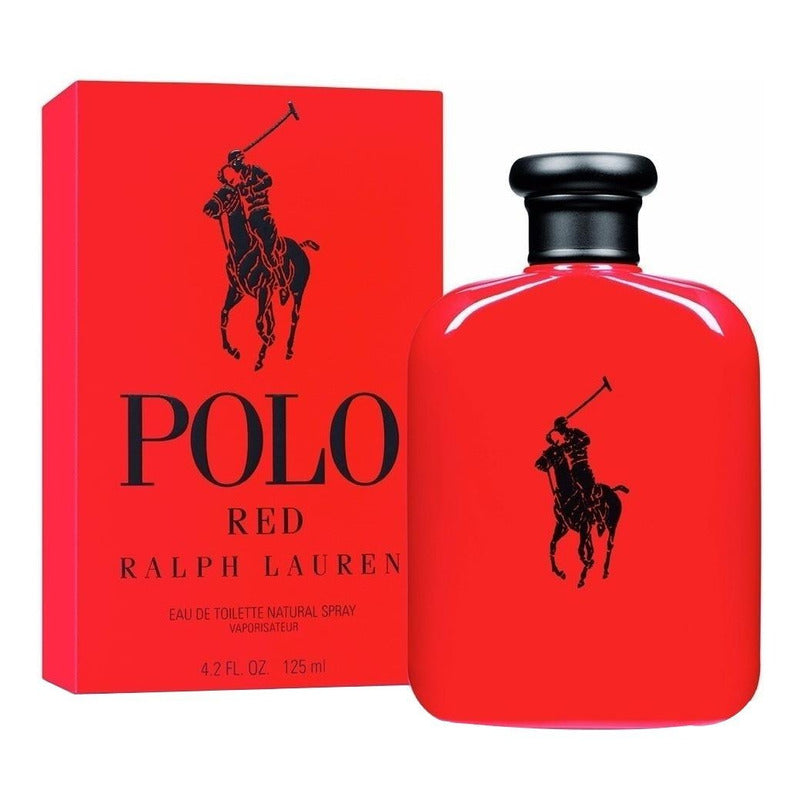 Ralph Lauren Polo Red Edt Original Edt 125 Ml Para Hombre