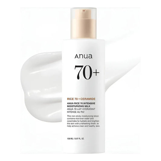Anua Rice 70 + Ceramide Lotion 150ml – Loción Facial Hidratante para Piel Seca