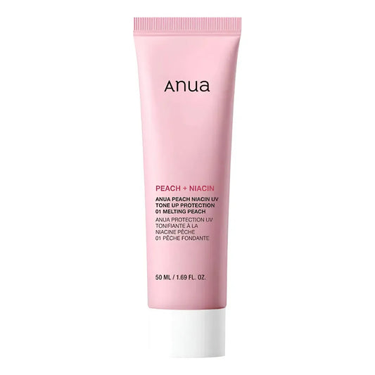 Anua Peach Niacin Sunscreen Tone Up SPF50+ PA++++ – Protector Solar Iluminado