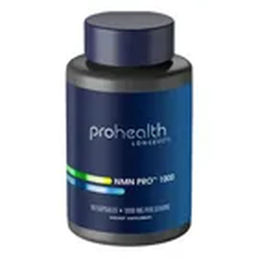 Prohealth NMN Pro 1000 60 cápsulas – Suplemento de Nicotinamida Mononucleótido
