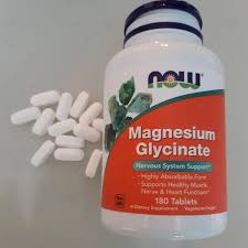 Magnesium Glycinate NOW Foods – Magnesio de Alta Absorción para Relajación y Descanso